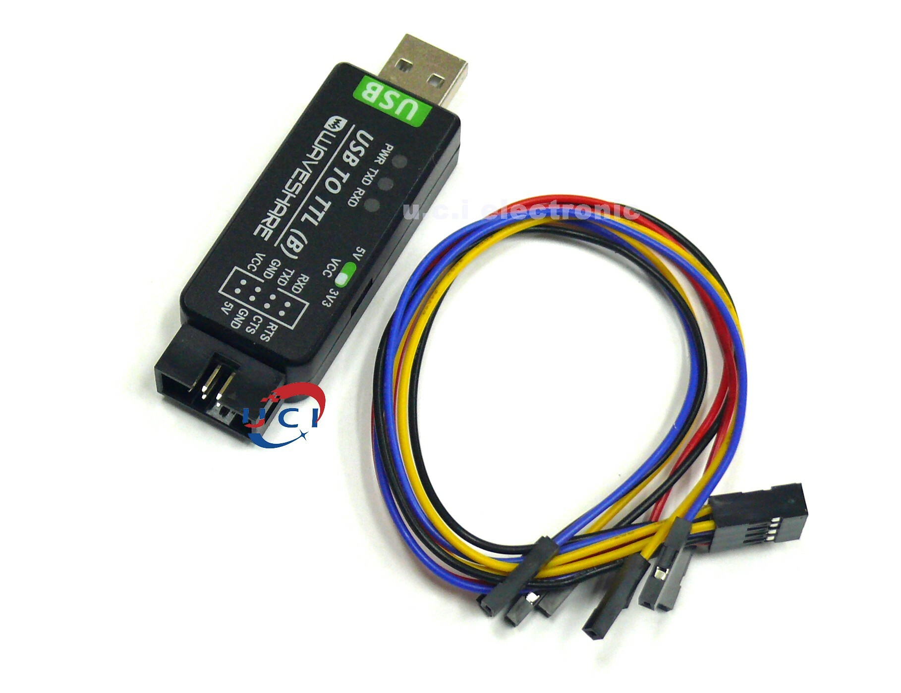 【UCI電子】(W-4) 微雪 CH343串口通信模組 USB轉TTL線 UART高速串口轉換器 多介面