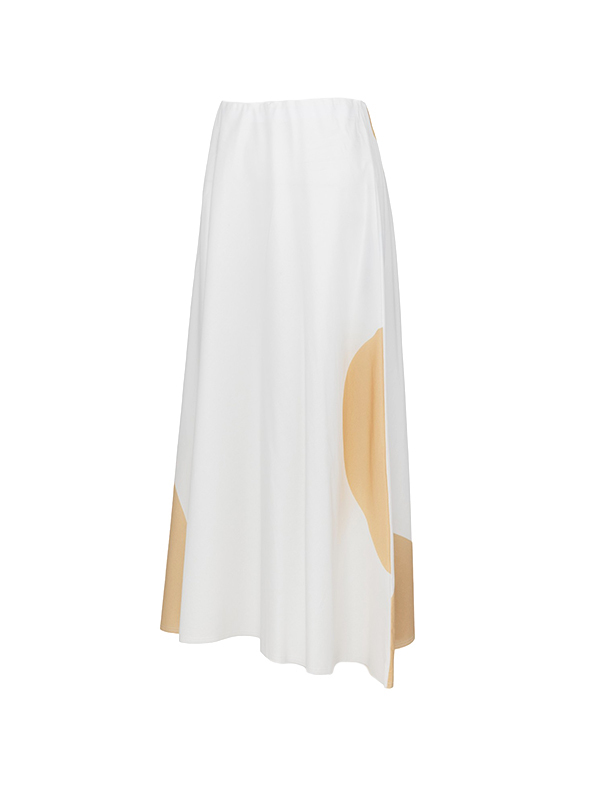 LIVIANA CONTI 綿長裙(白)