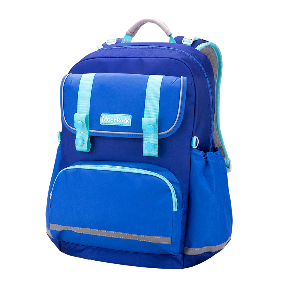 ASP200 中高年級 海神藍色 成長型護脊書包