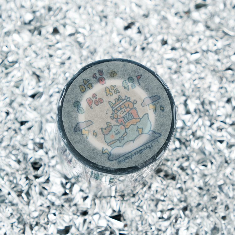 狗狗的小跳步，繪蹦砰｜PET透明紙膠｜冒險旅程