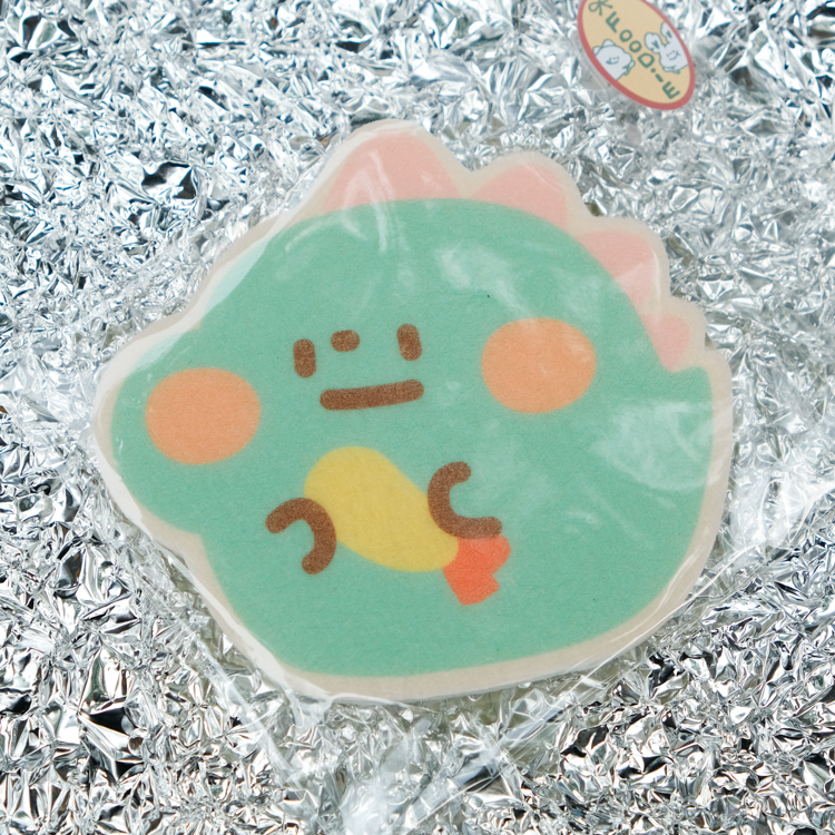 狗狗的小跳步，繪蹦砰｜毛氈杯墊｜花邊龍