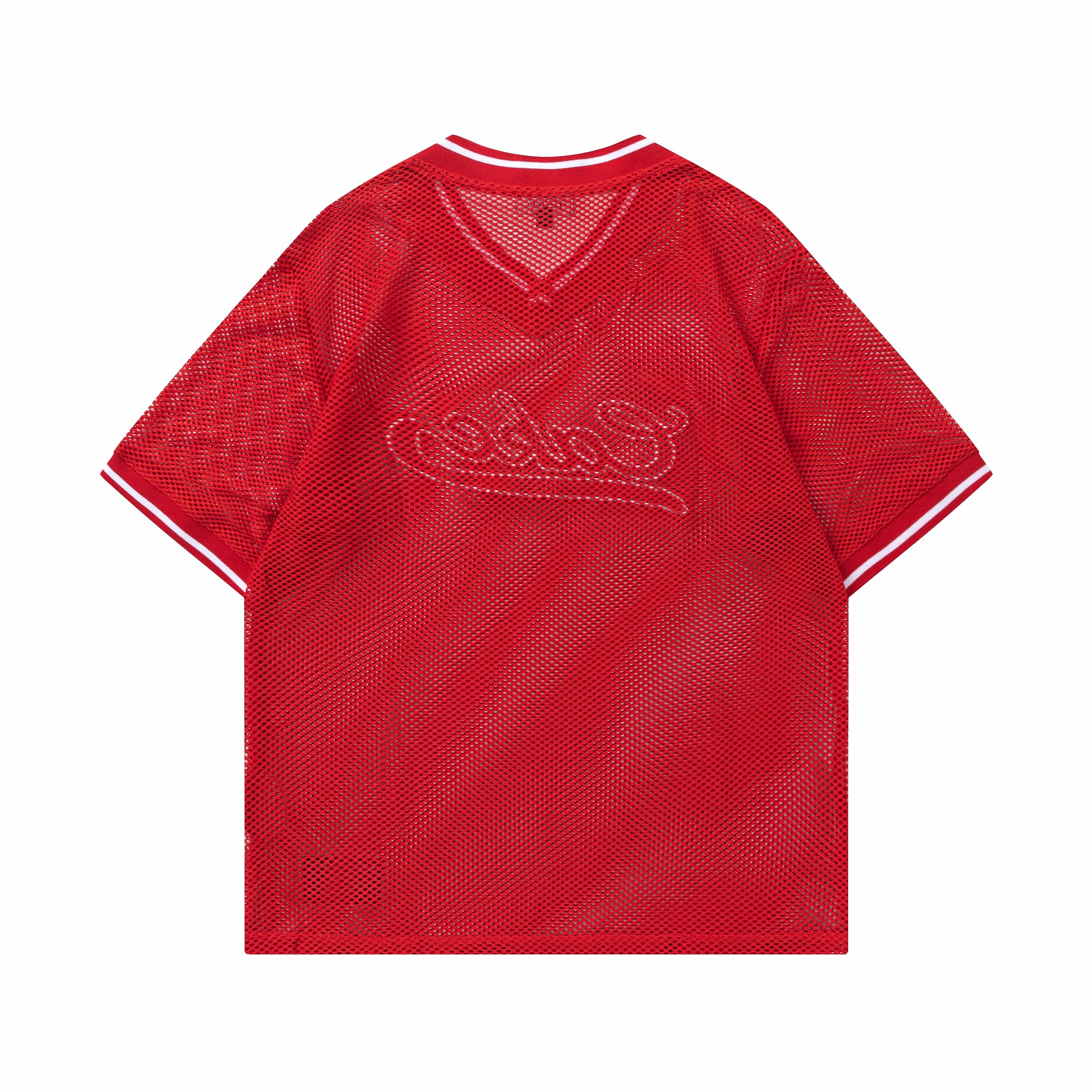 CAKE / MESH JERSEY - RED
