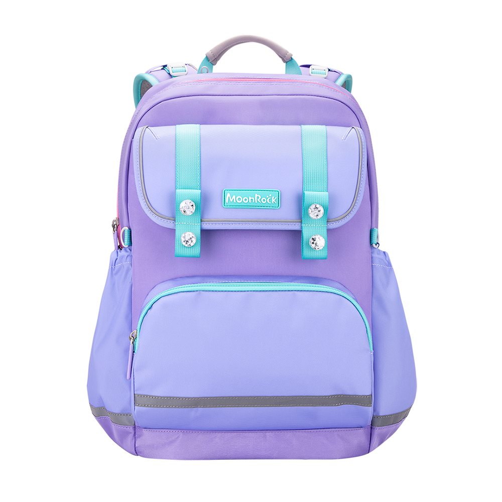 ASP200 中高年級 繡球紫色 成長型護脊書包