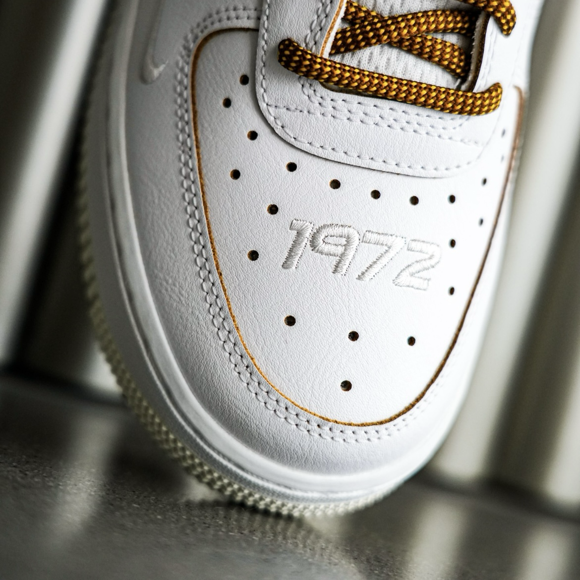 Nike Air Force 1’07 LX 1972 白棕 勝利女神 尼姬 元年紀念款 銀白小勾 AF1 休閒鞋