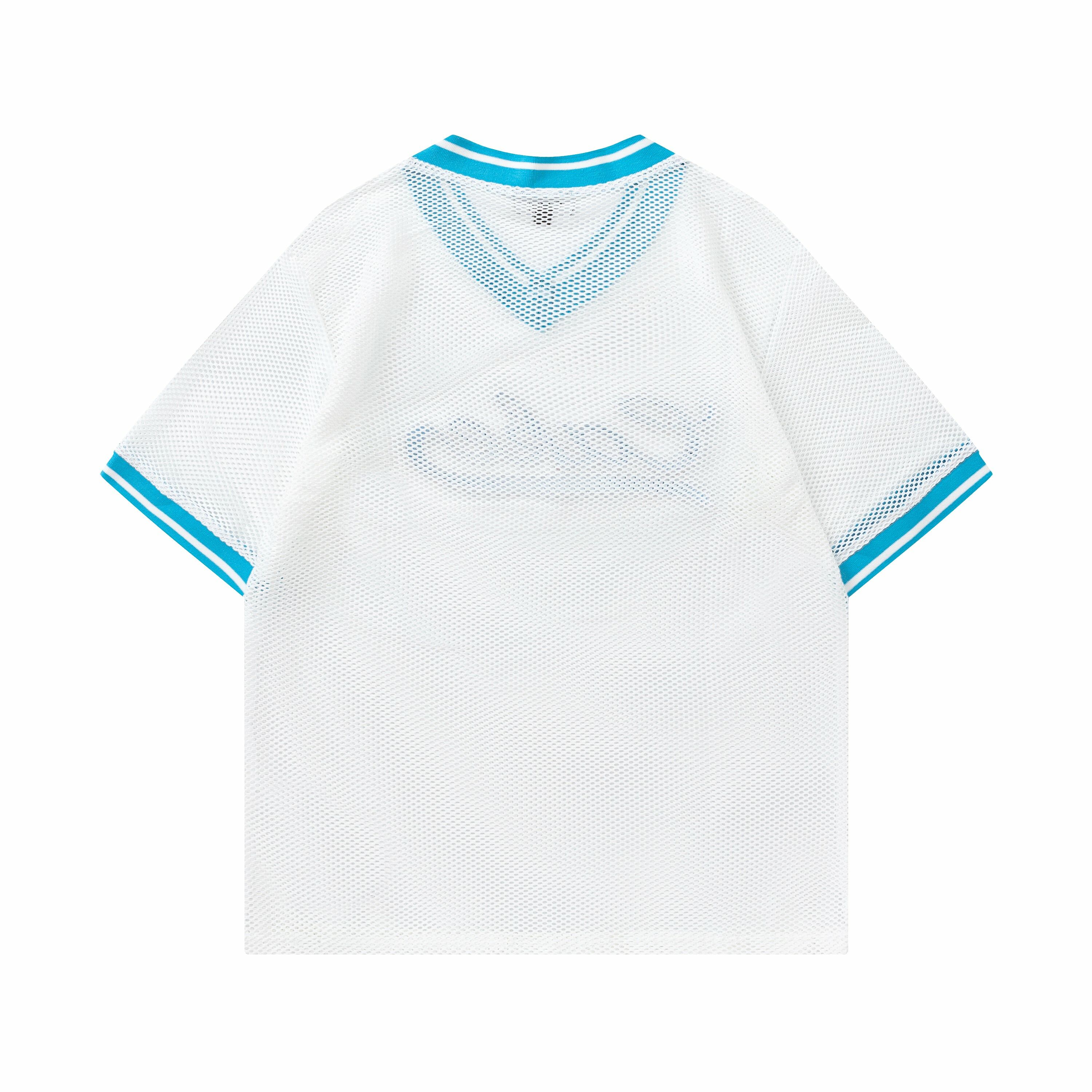 CAKE / MESH JERSEY - WHITE