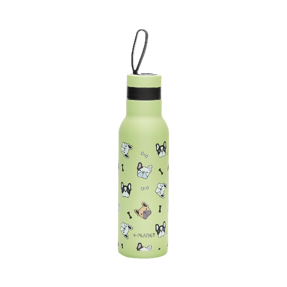 【PiùForty】鬥牛犬 不鏽鋼輕量保溫瓶500ml