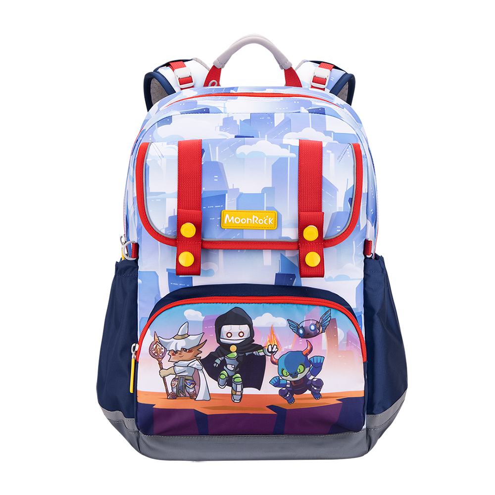 ASP200P 中高年級 宇宙保衛者 成長型護脊書包