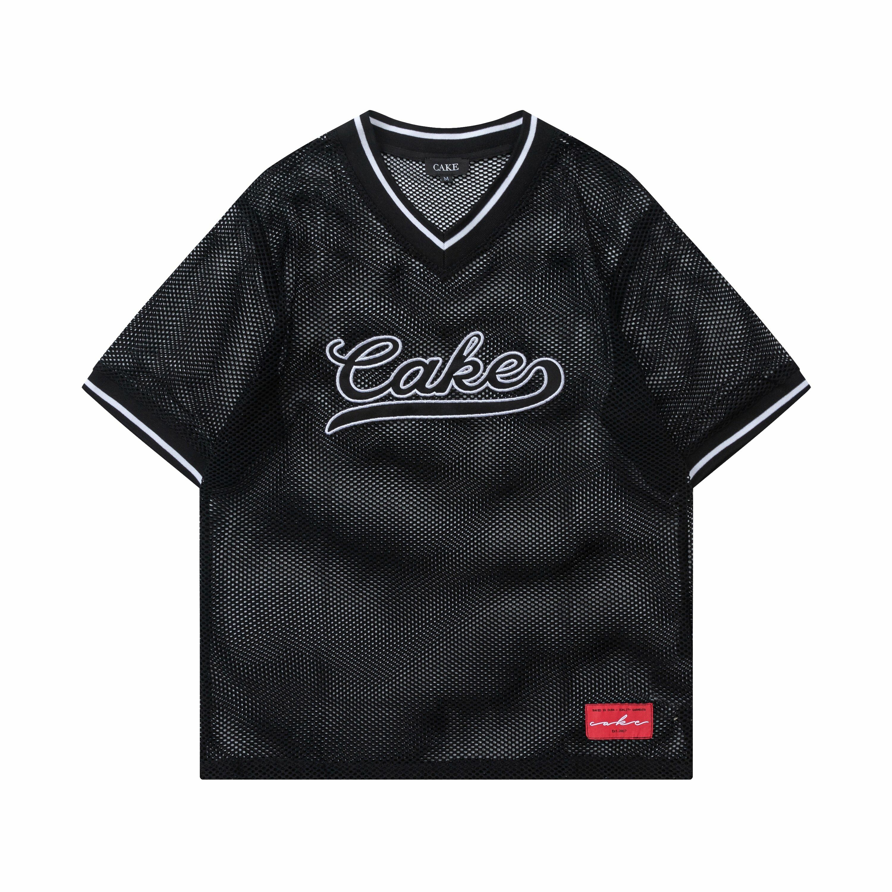 CAKE / MESH JERSEY - BLACK