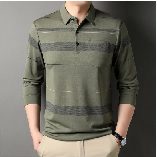 爆款長袖上衣恤【626款鹹菜綠真口袋】尺碼【165/M-190/4XL】【下單後聯絡客服確認發貨尺碼】