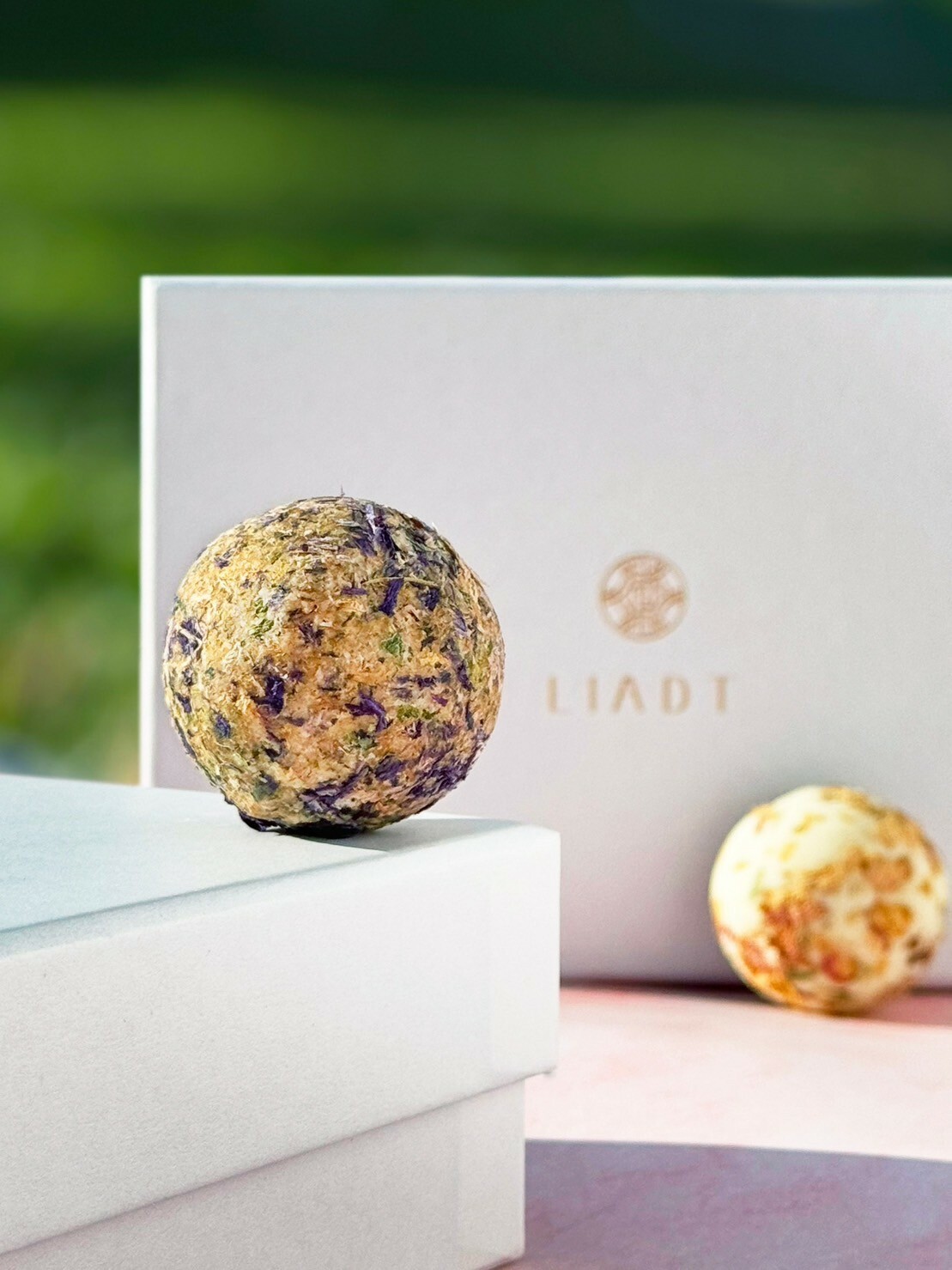 LIADT 永恆花園沐浴球(錦葵花)
