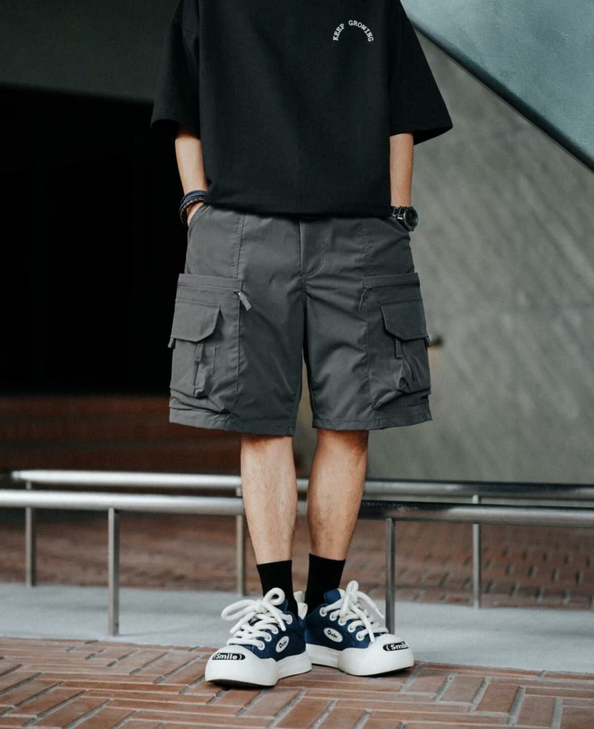 Doupicks 🇯🇵多口袋防潑水短褲 042 日系選品