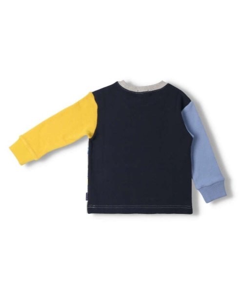 Moujonjon 新幹線撞色珠地底衛衣 F50621