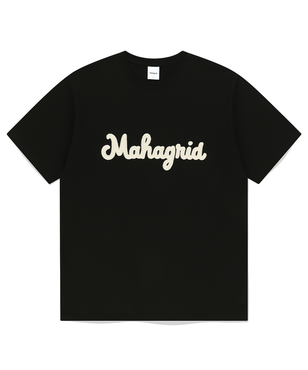 預訂｜MAHAGRID CURLY LOGO CHAIN STITCH TEE (2 COLOR)