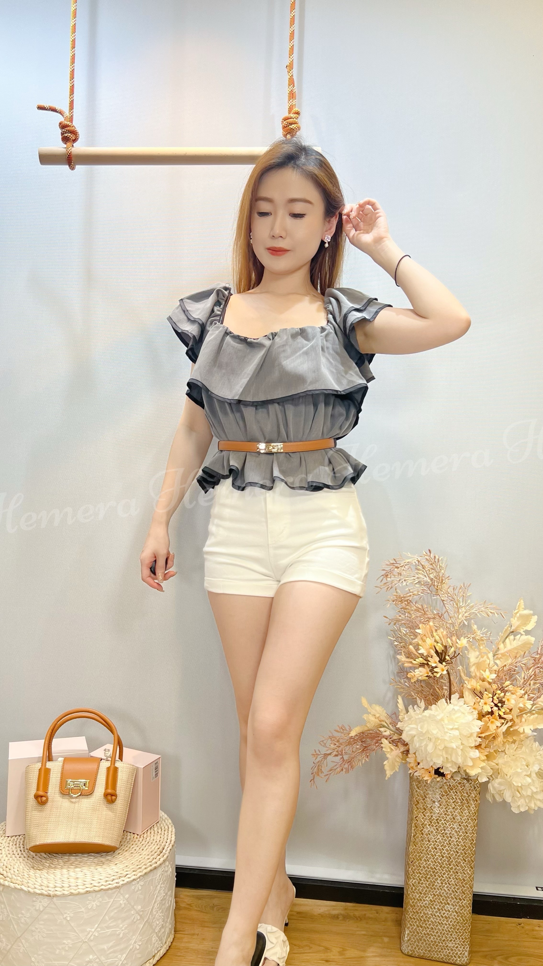 TP24W0532 雙層蛋糕顯瘦上身