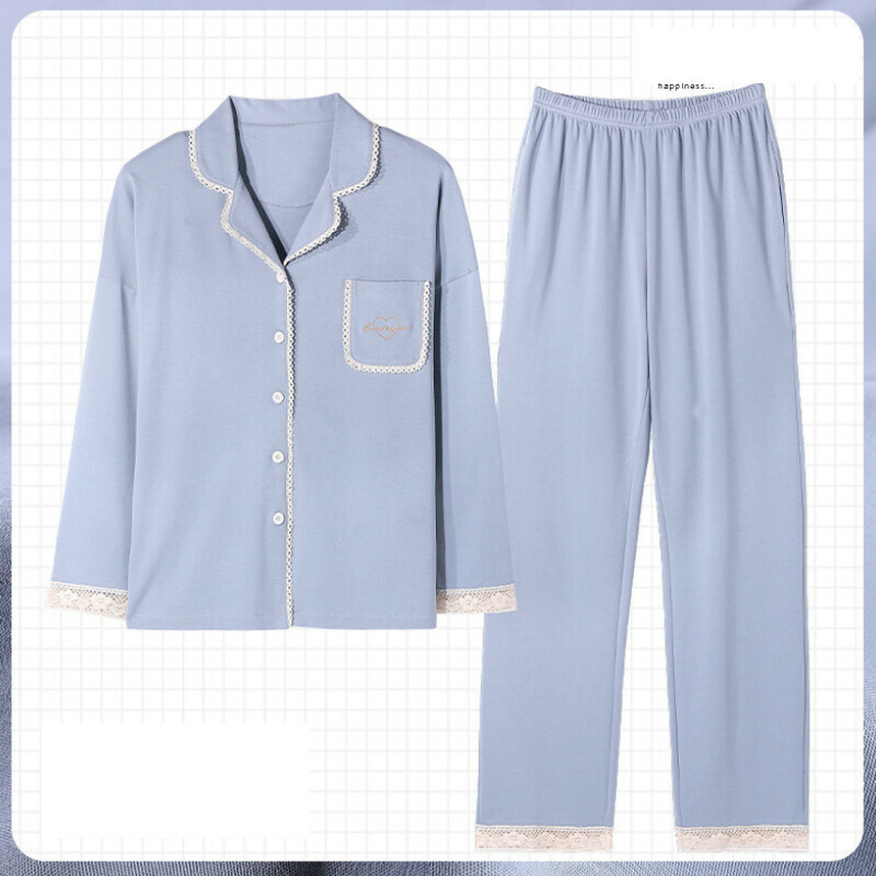 熱推長袖睡衣套裝【M-XXL碼 DF-9828】【下單后聯絡客服確認發貨尺碼 】