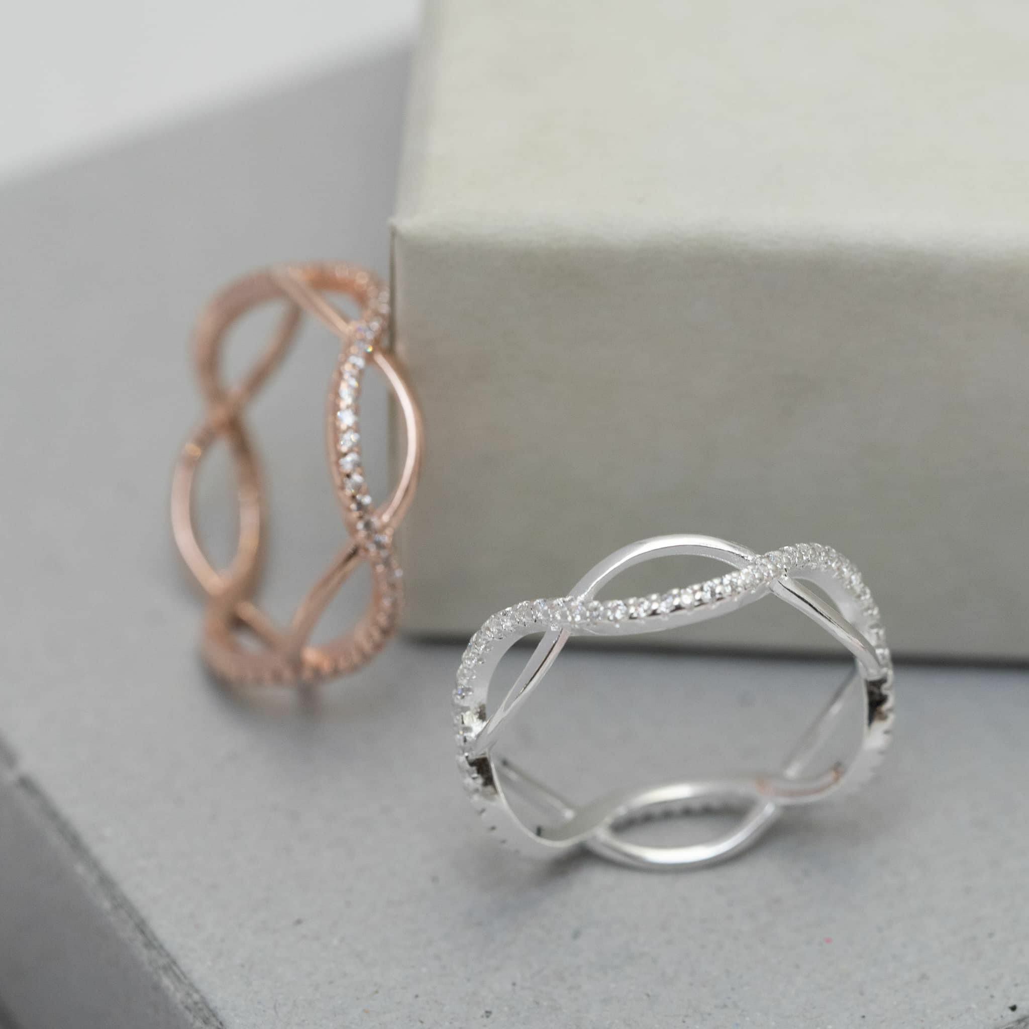 波浪紋空心閃石戒指 svr21