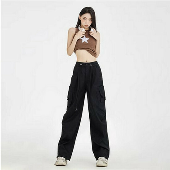 Hot-selling high-waisted overalls [black extended length] [XS-XL size] (please contact customer service to confirm the delivery size after placing the order)