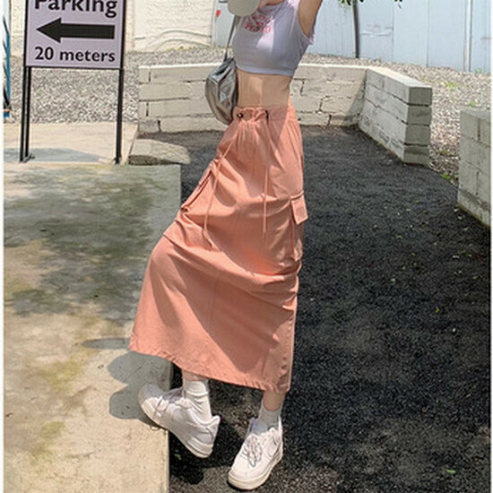 Hot selling loose overalls skirt [pink] [XS-XL size] (please contact customer service to confirm the delivery size after placing the order)