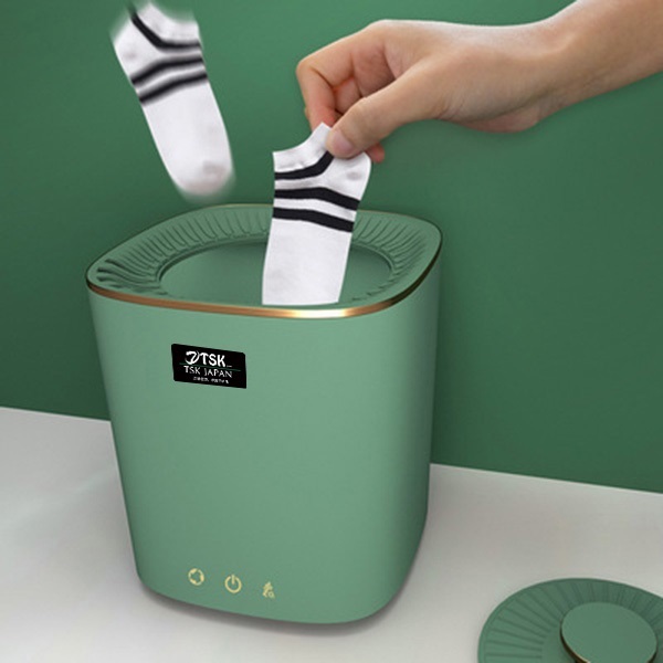 TSK Japan super shock wave cleaning blue light antibacterial portable ozone disinfection intelligent sock washing machine (underwear and towels) P3435