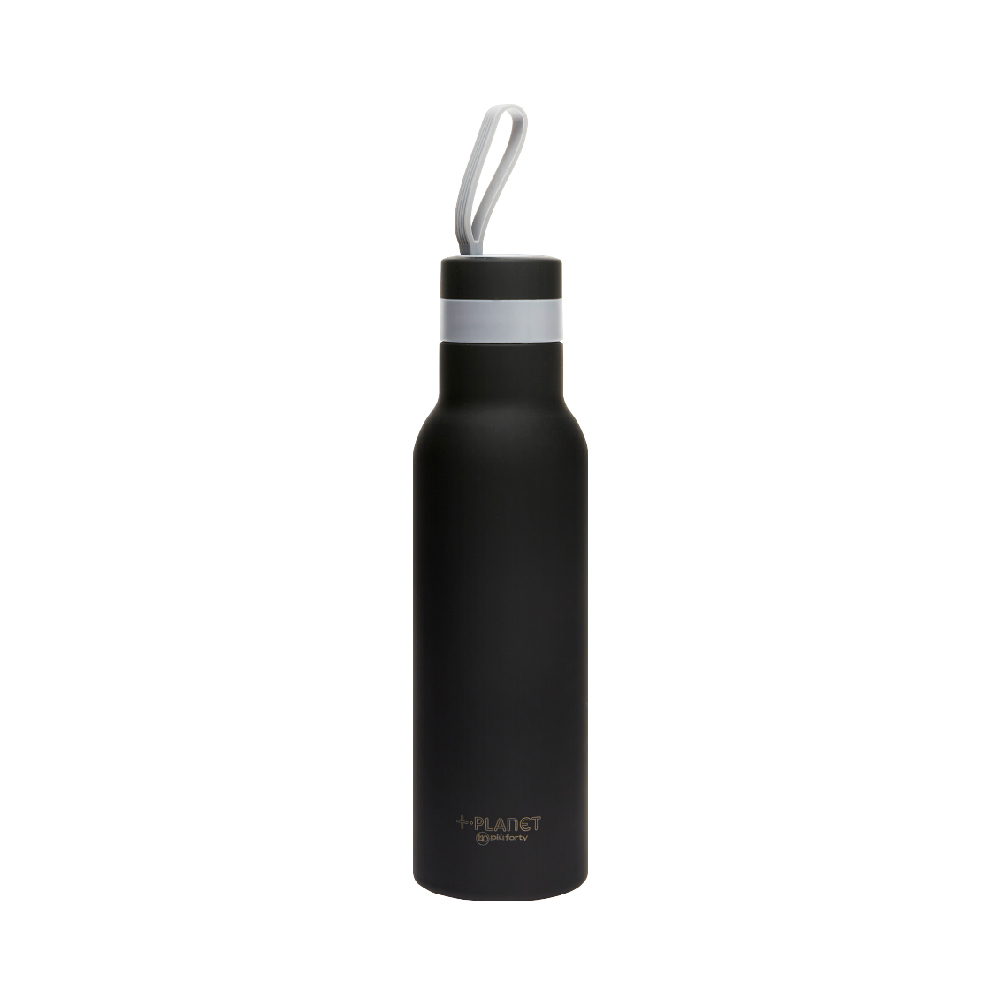 【限量福利品】暗夜黑 不鏽鋼輕量保溫瓶500ml