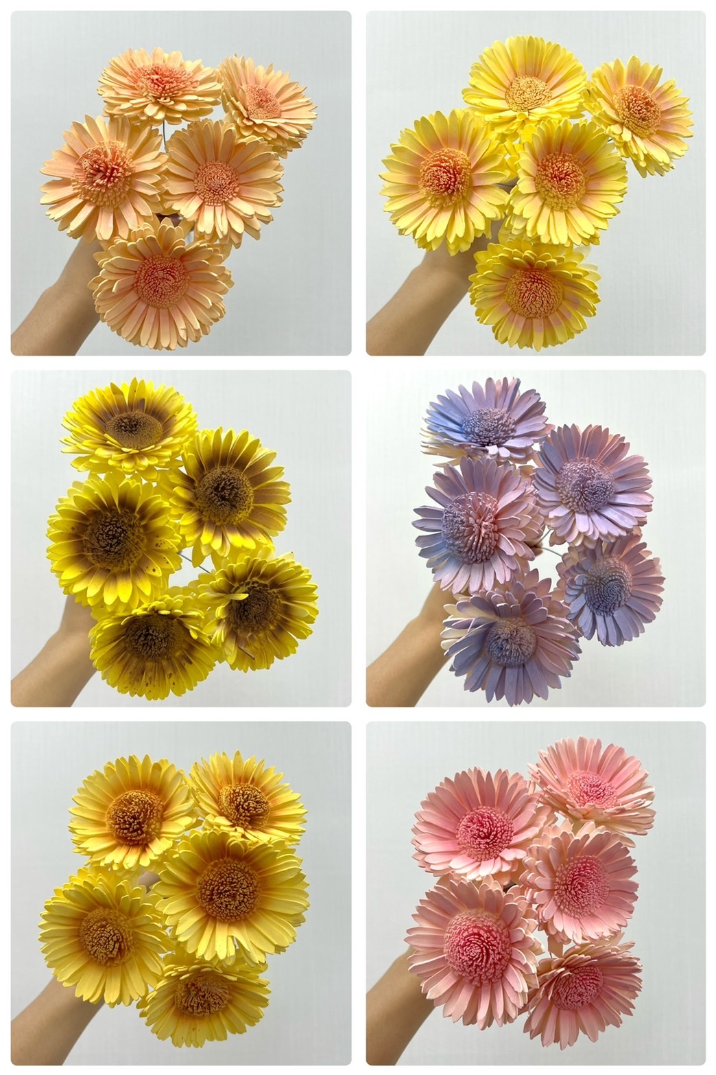 泰國索拉花 向日葵8CM <五支一把> (高品質)