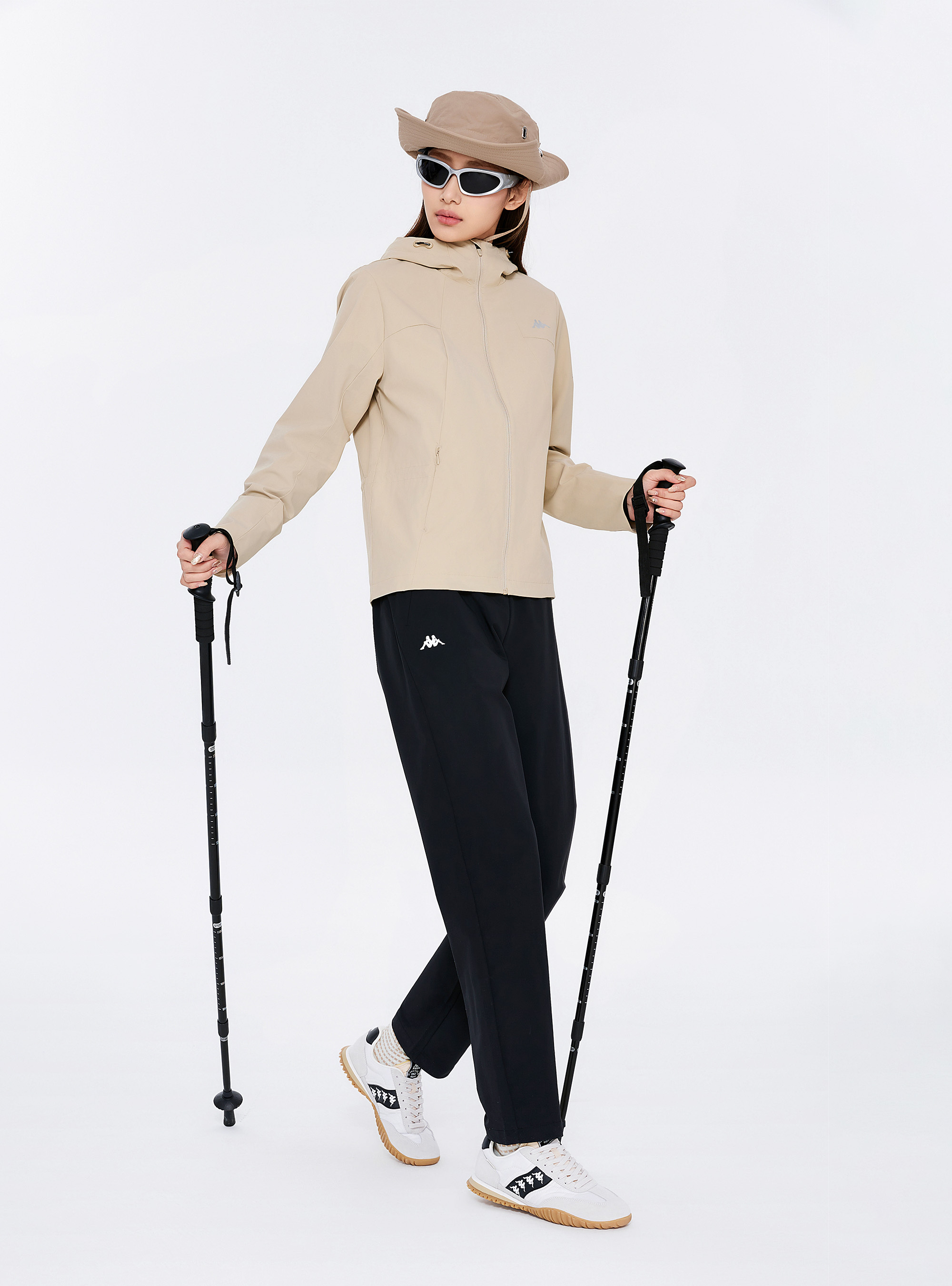 女款 防水防風連帽外套