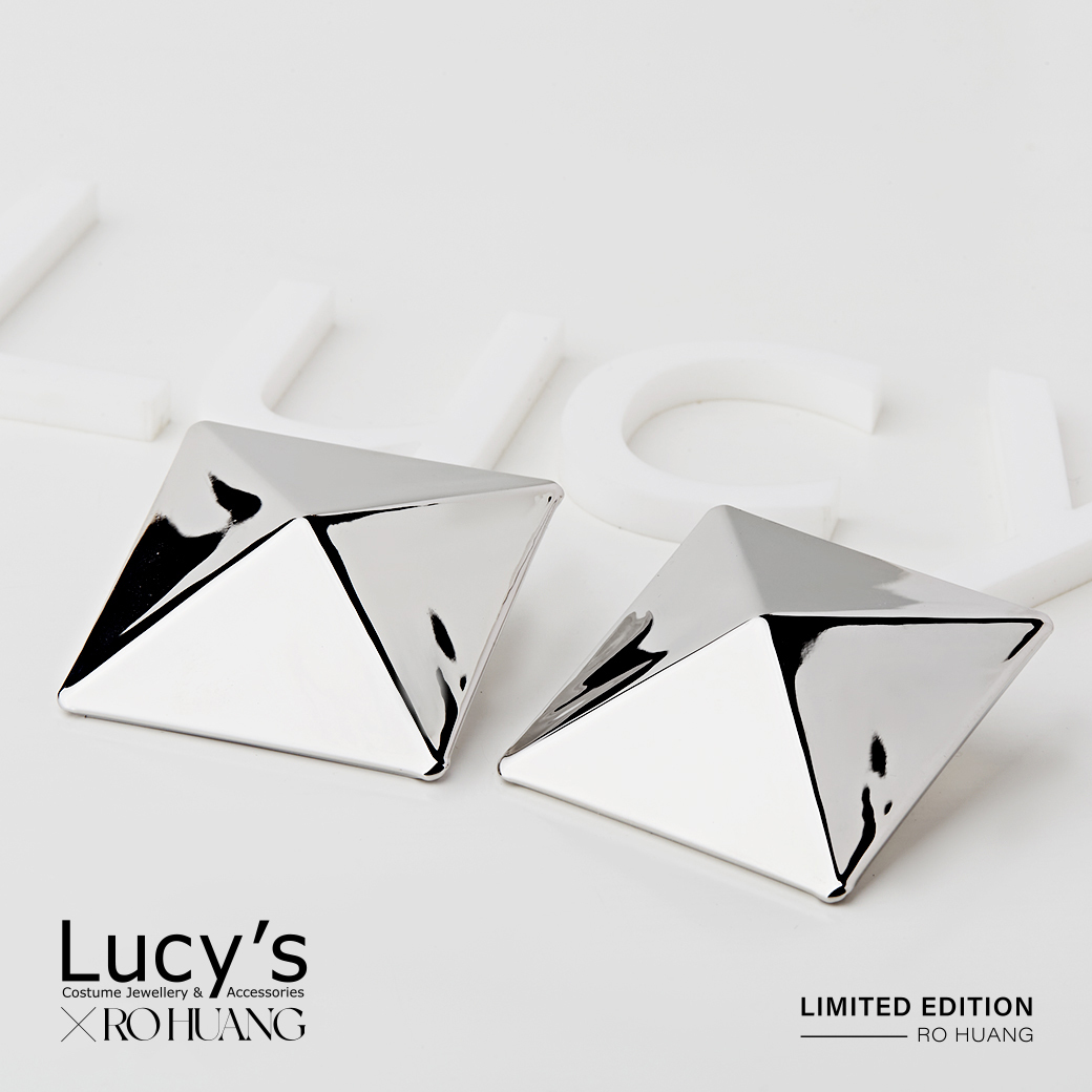 Lucy's X RO HUANG．耳環 (二色) (115731/115732)