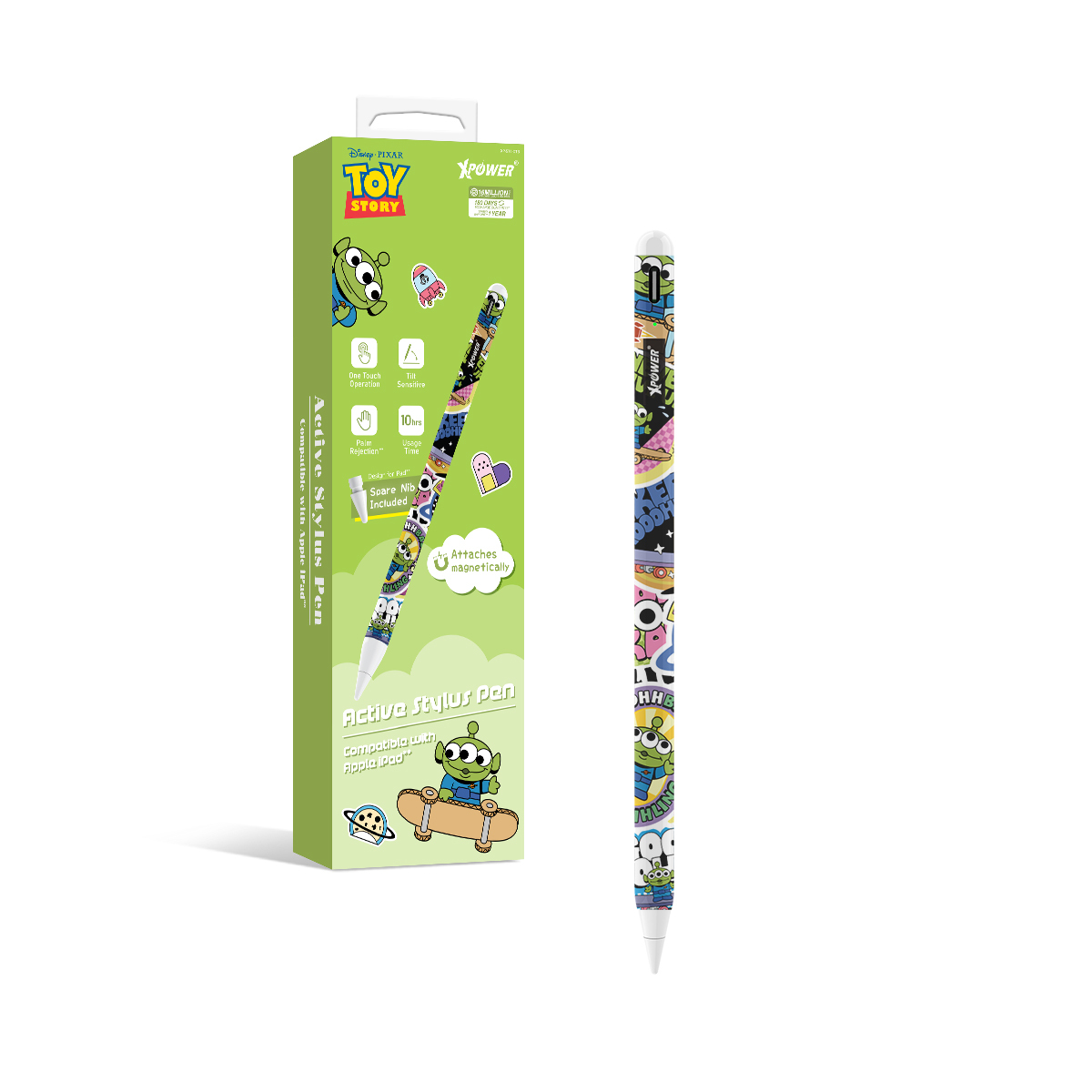 三眼仔系列ST6磁吸主動式觸控筆 (Apple iPad專用)