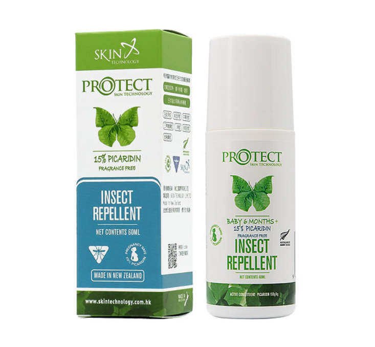 SKIN TECHNOLOGY 驅蟲劑派卡瑞丁 60ML 滾珠瓶 (無香精)