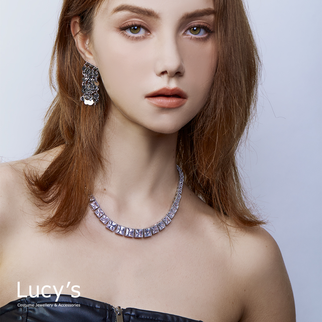 Lucy's X RO HUANG．耳環 (二色) (115981/115982)