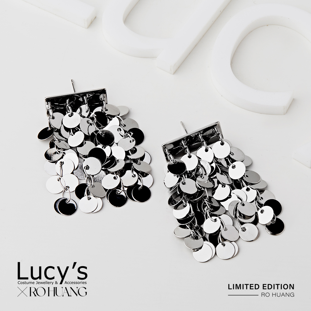 Lucy's X RO HUANG．耳環 (二色) (115981/115982)