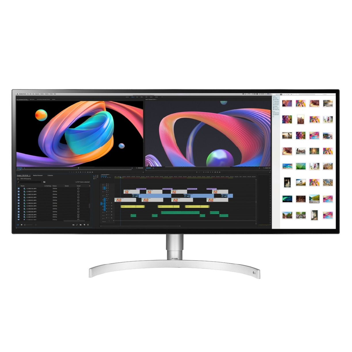 新品LG電子 39.7型 5KNano IPS 曲面型 液晶40WP95C-W 公式】 LG 21:9 ウルトラワイドモニター - 40WP95C-W | LG JP