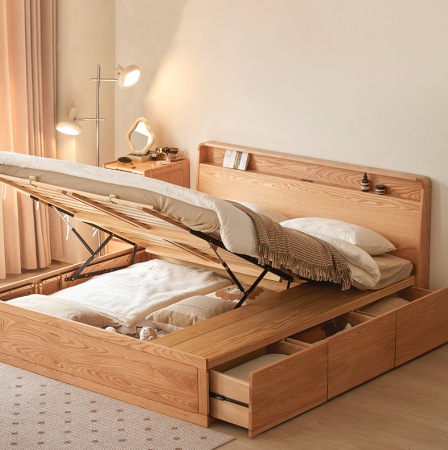 京典實木箱床Ｂ款 JD-N1015