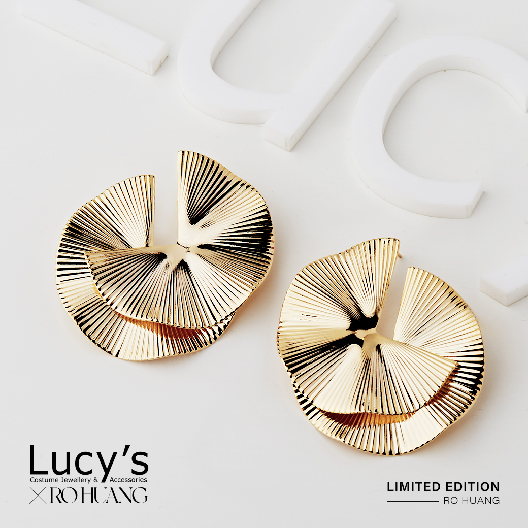 Lucy's X RO HUANG．耳環 (二色) (115768/115769)