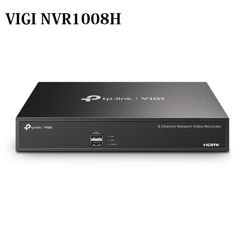 TP-LINK VIGI NVR1008H 8路 NVR網路監控主機 監視器主機