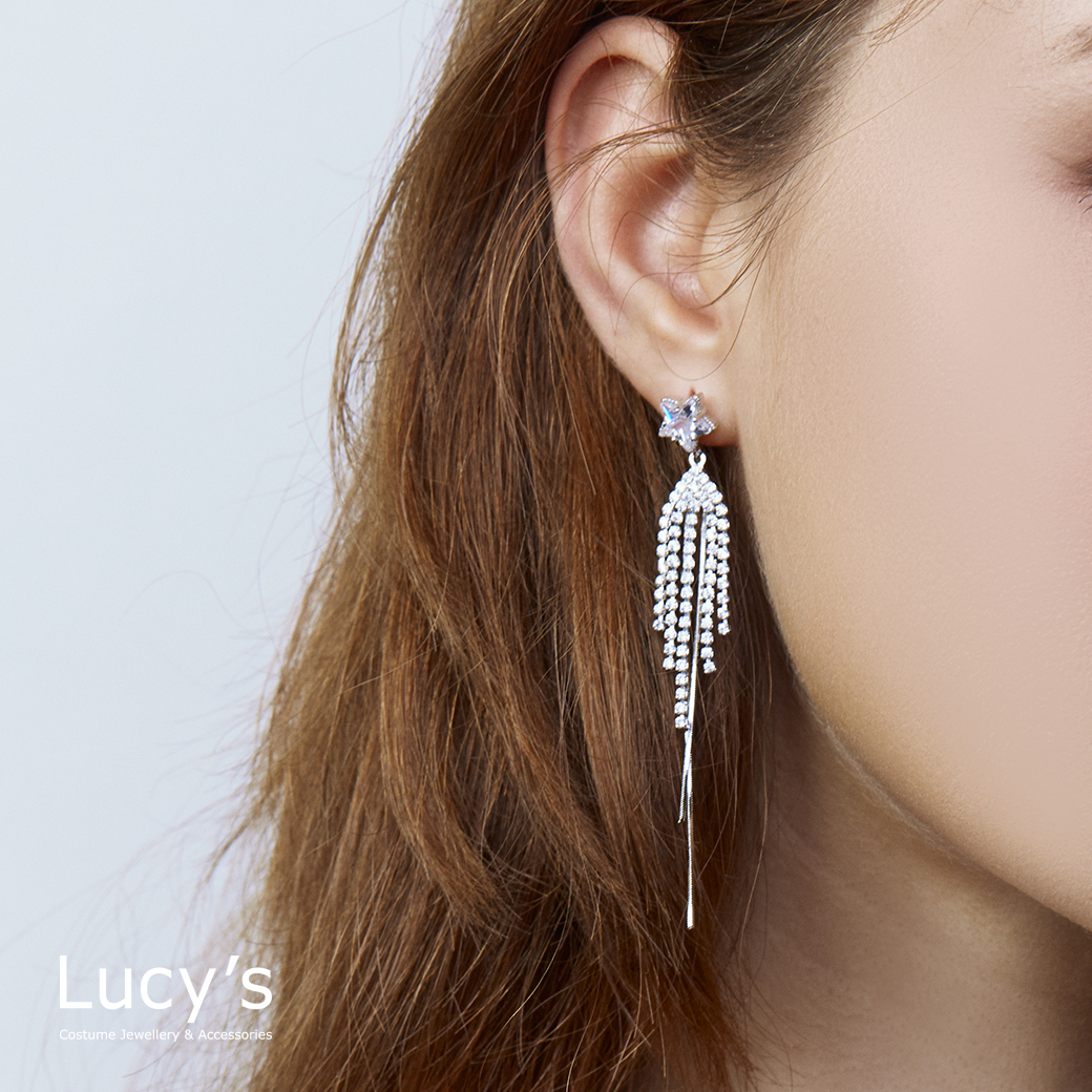 Lucy's X RO HUANG．耳環 (二色) (115789/115790)