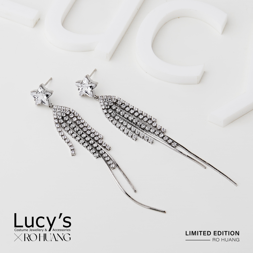 Lucy's X RO HUANG．耳環 (二色) (115789/115790)