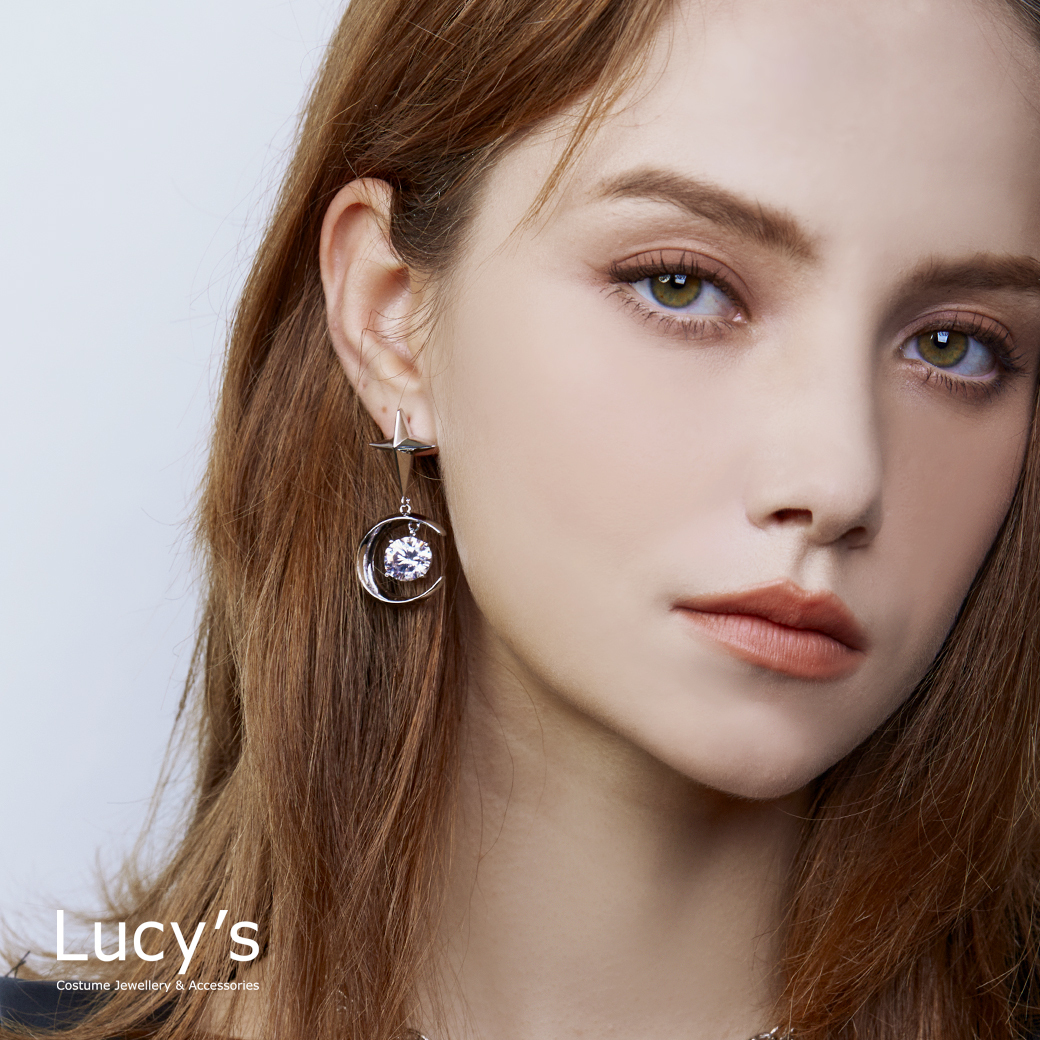 Lucy's X RO HUANG．耳環 (二色) (115735/115736)