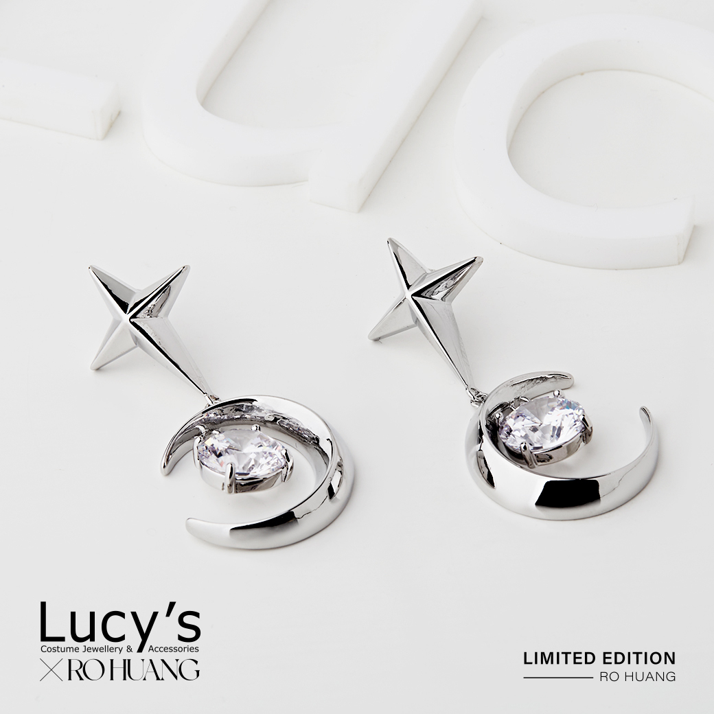 Lucy's X RO HUANG．耳環 (二色) (115735/115736)