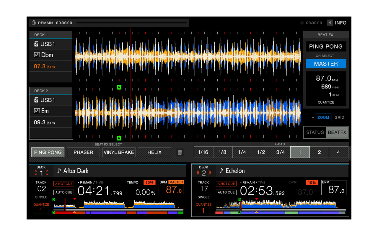 Pioneer XDJ-XZ all-in-one DJ system Dj controller