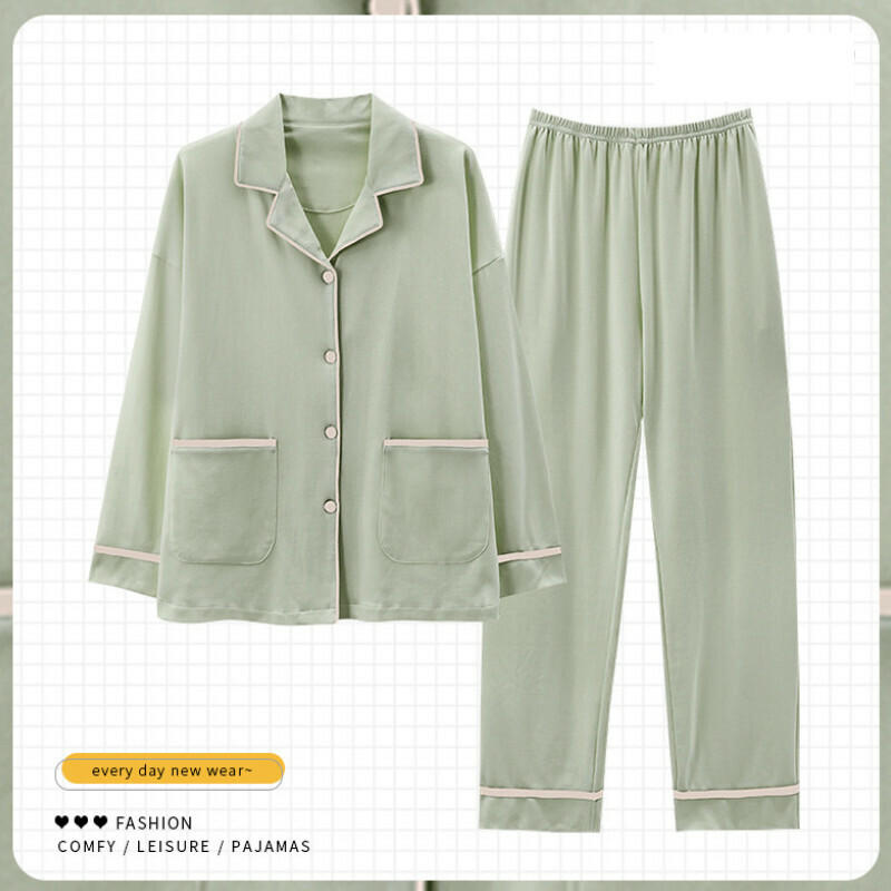 熱推長袖睡衣套裝【M-XXL碼 DF-9809】【下單后聯絡客服確認發貨尺碼 】