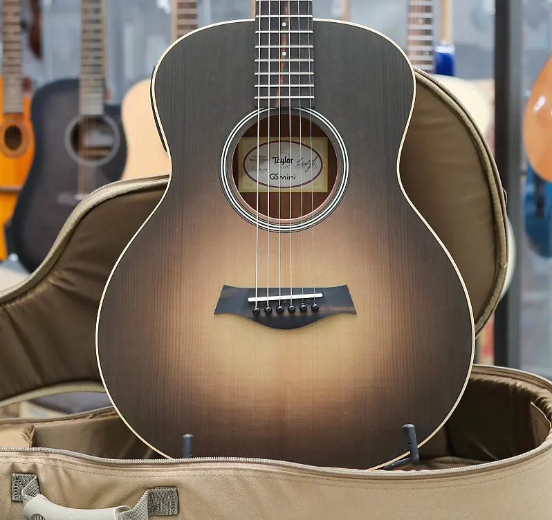 Taylor GS Mini-e-SE-CB Carbon Burst 碳黑漸層/焦糖漸層 木吉他 公司貨【宛伶樂器】