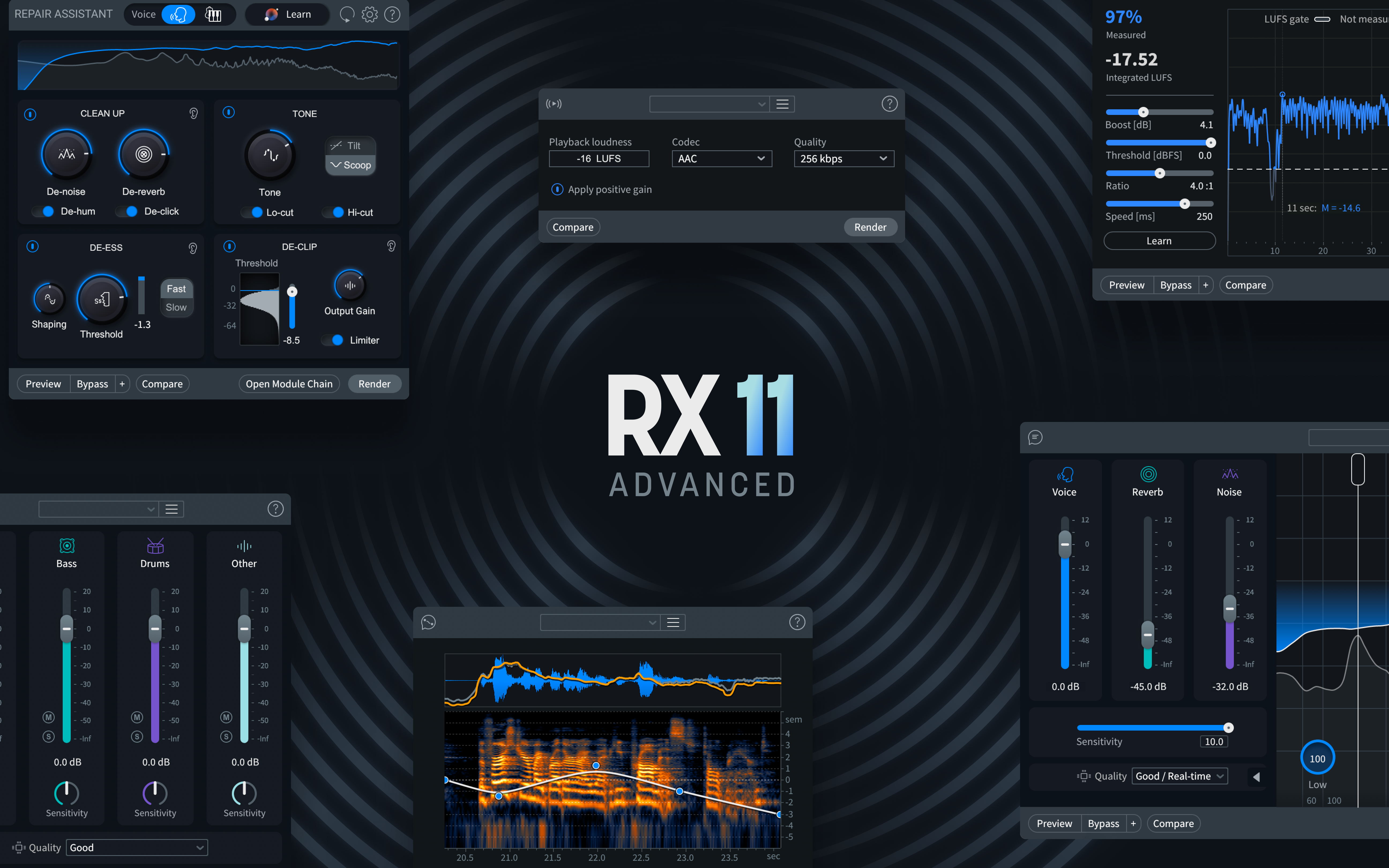 [UPG] iZotope RX 11 Advanced 升級自任何前 RX Advanced 或 RX Post Production Suite