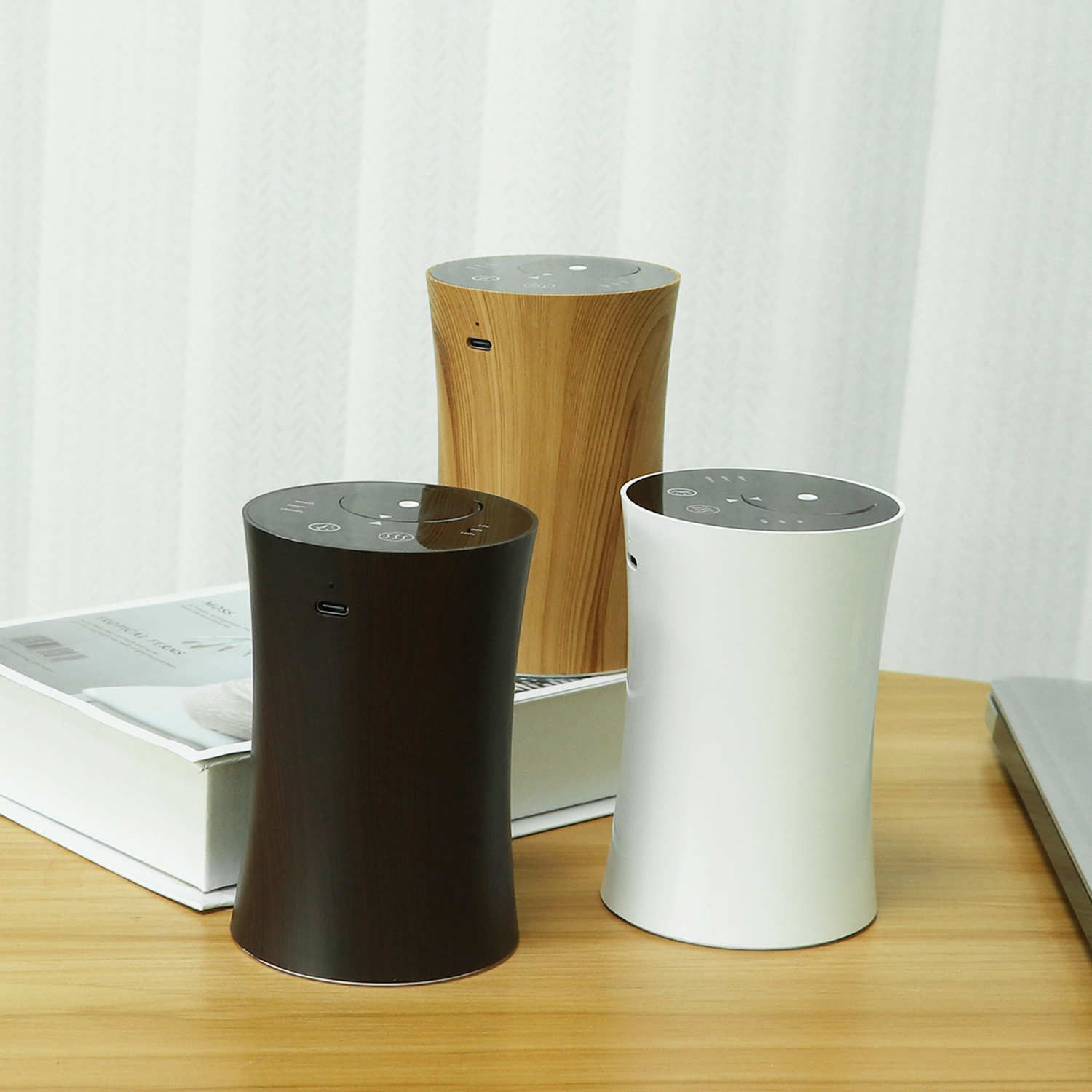 USB車用家用修腰形香薰精油擴香機 No:500278