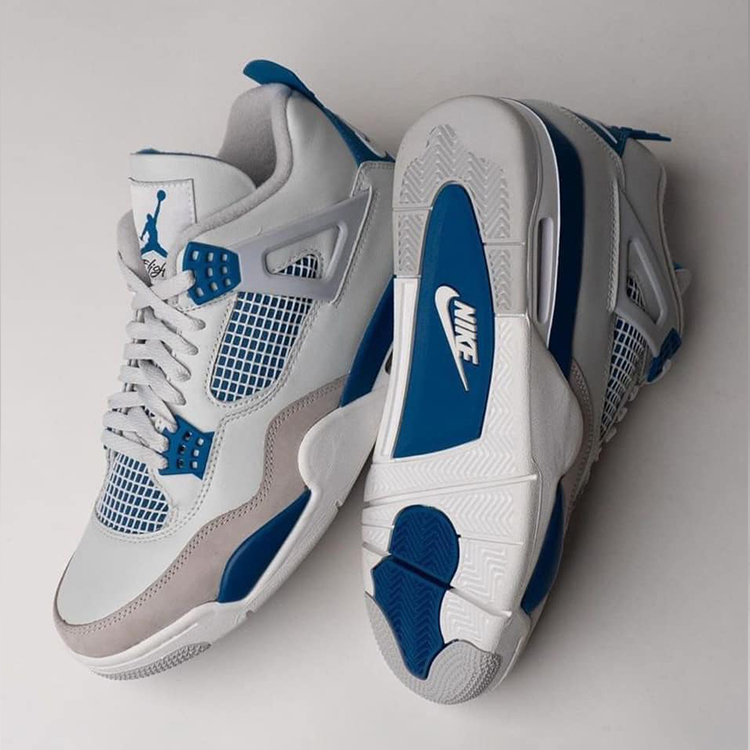 Air Jordan 4 Industrial Blue 軍藍 白藍 男鞋 FV5029-141
