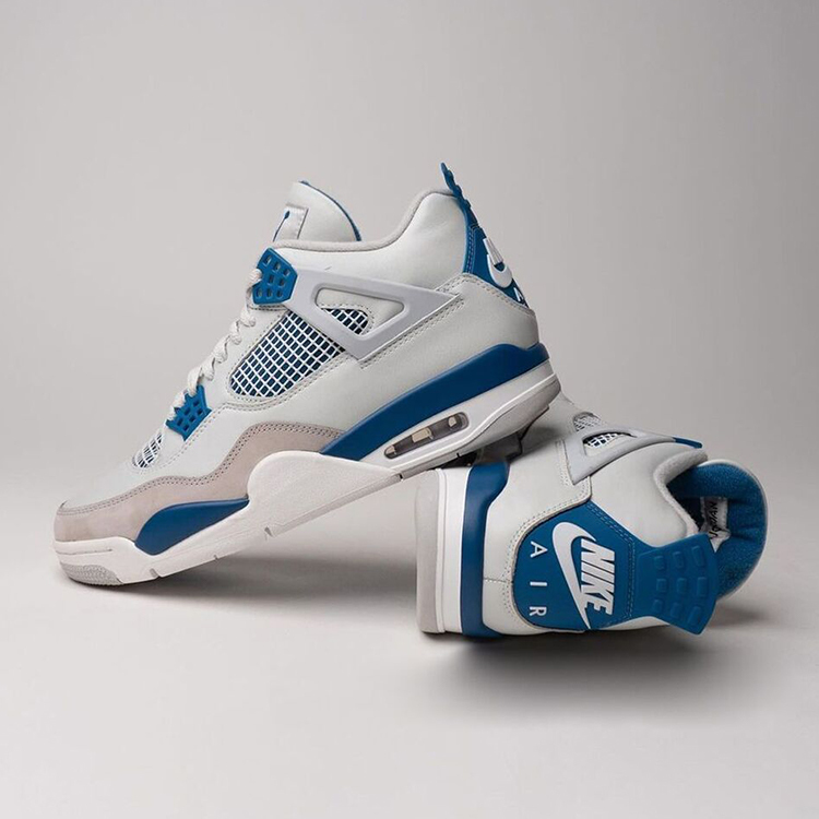 Air Jordan 4 Industrial Blue 軍藍 白藍 男鞋 FV5029-141