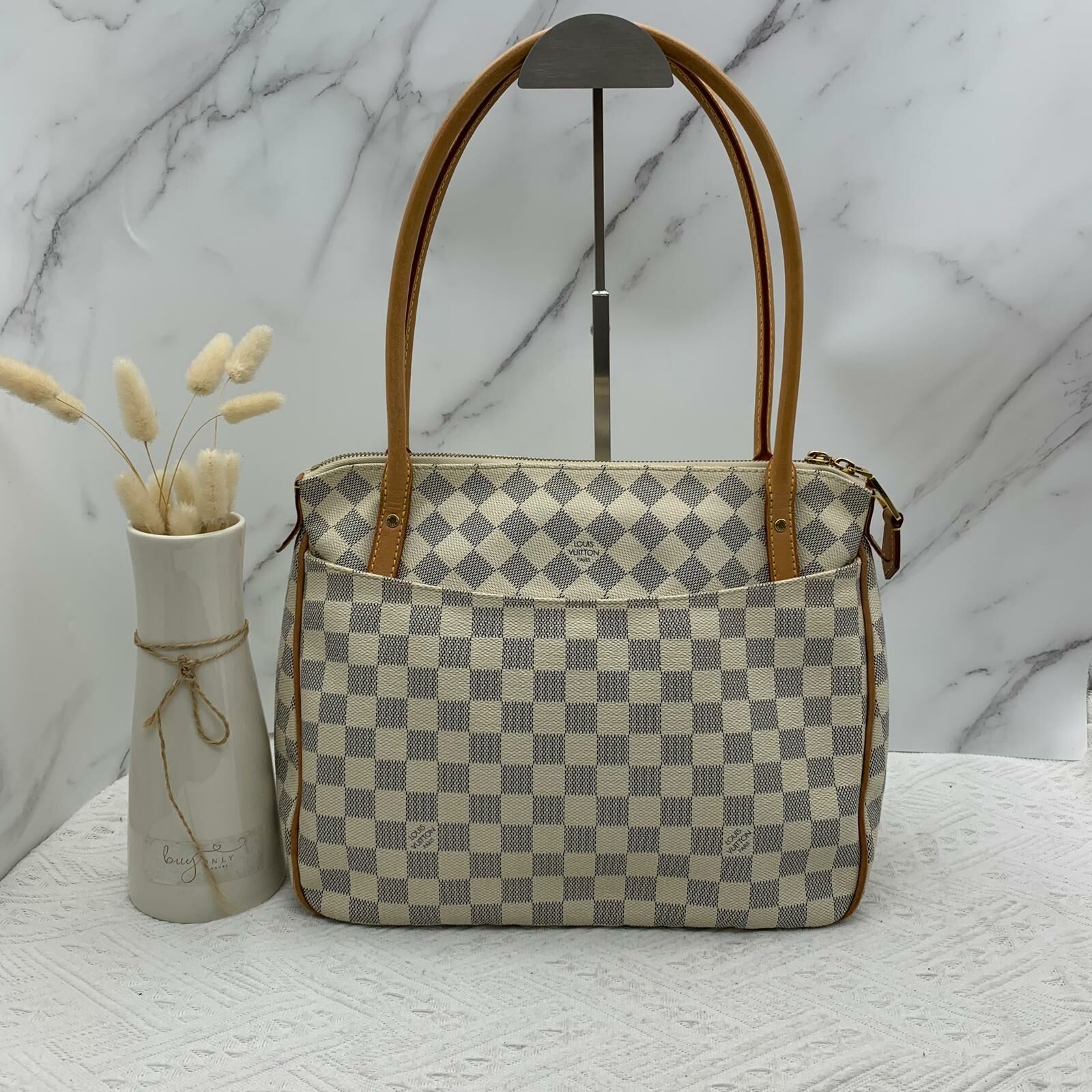 LV Damier Azure Figheri PM Bag