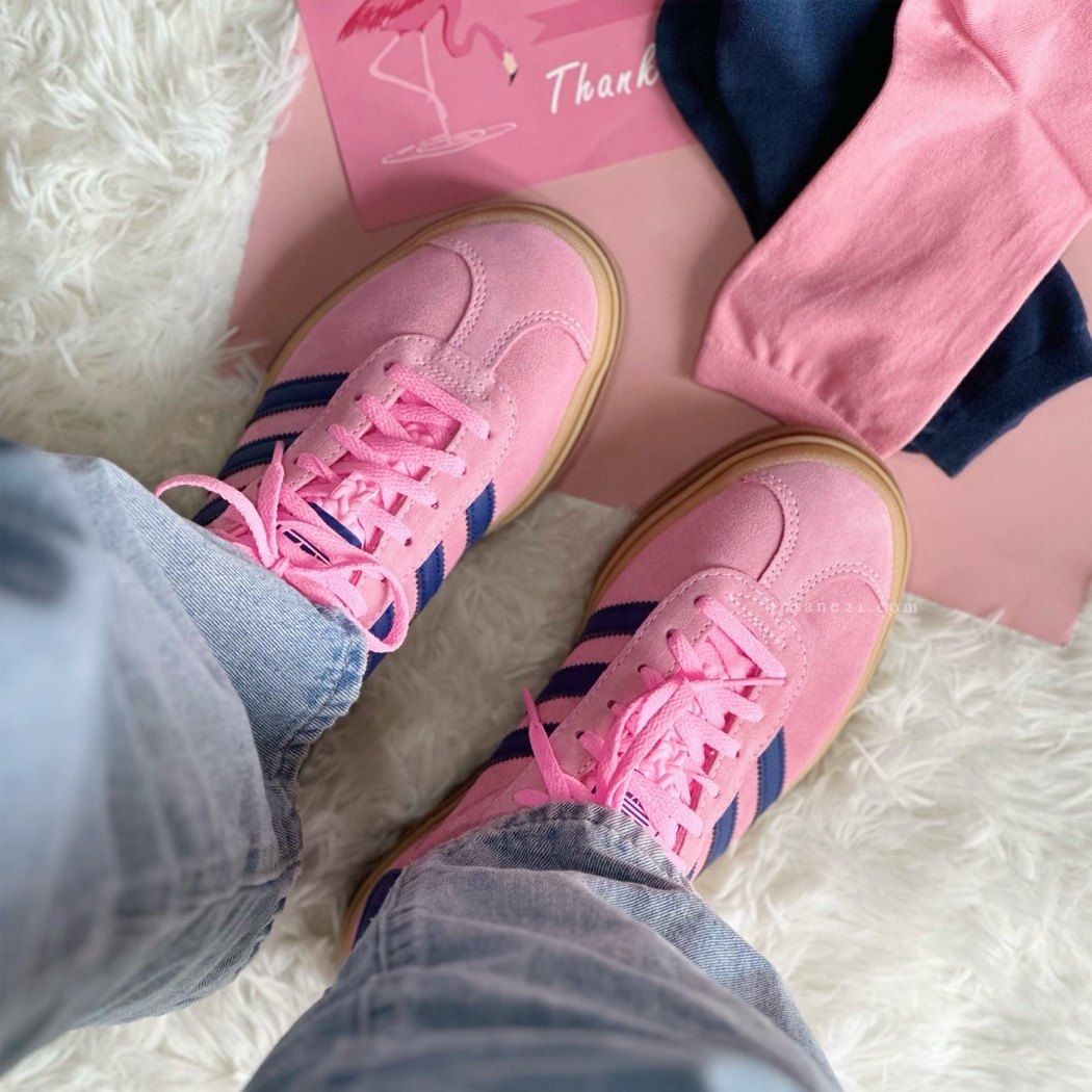 ADIDAS GAZELLE BOLD 復古芭比粉 焦糖底 H06122