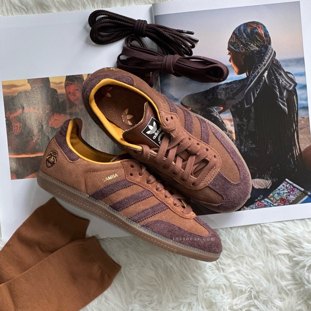 ADIDAS SAMBA OG BROWN 可可棕 女鞋 JENNIE同款 IG8906