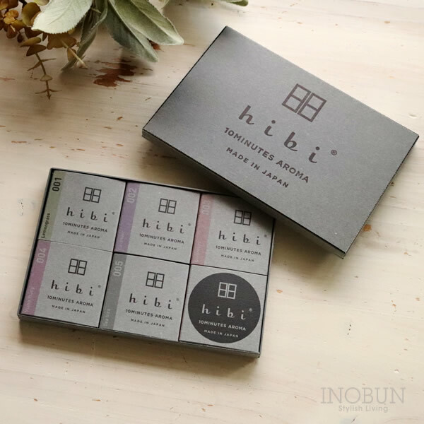 HIBI 香氛火柴 經典系列5盒組禮盒(40根)